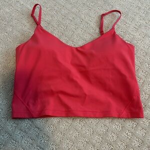 lululemon athletica Vibrant Red Sports Bra